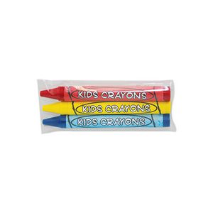 3 Pack Cello Wrapped Crayons