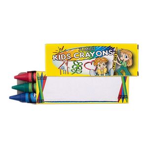 3 Pack Jumbo Crayons