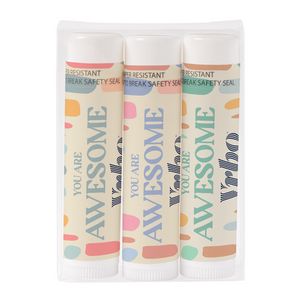 3 Pack Lip Balm