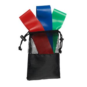 3 Piece Fitness Resistance Band Set