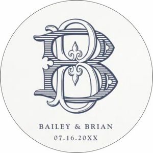 3" Round Adhesive Sticker