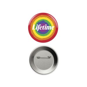 3" Round Button
