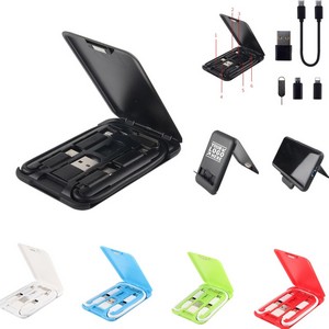 3-in-1 Charging Cable with Storage Case