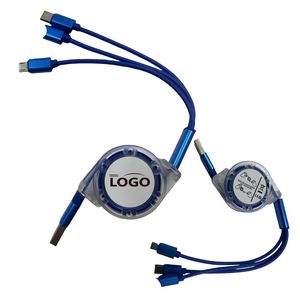 3-in-1 Retractable Cable