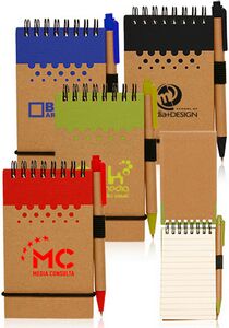 3 x 5" Recyclable Spiral Jotters