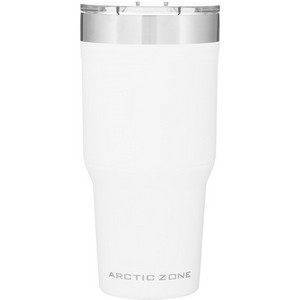 30 oz Arctic Zone Titan Thermal Hp Travel Tumbler (Matte White)