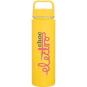 30 oz h2go Crux Water Bottle (Matte Lemon)