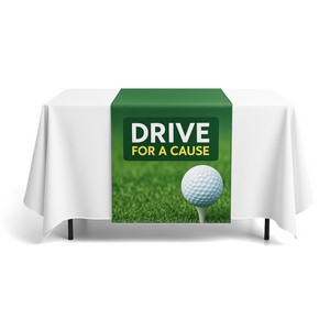 30" x 72" Full Color Table Runner