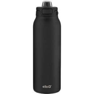 32 oz Ello Pop & Fill Water Water Bottle (Black)