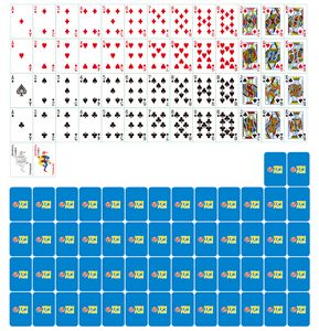 320GSM Fully Customized Standard Playing Cards