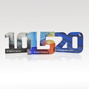 3/4" Acrylic Numerals Style 20 â€“ Traditional Series