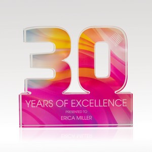 3/4" Acrylic Numerals Style 30 â€“ Plus Series