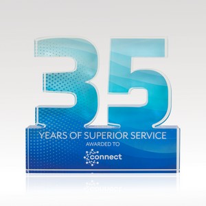 3/4" Acrylic Numerals Style 35 â€“ Plus Series