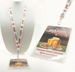 3/4" Digitally Sublimated Lanyard w/ J Hook