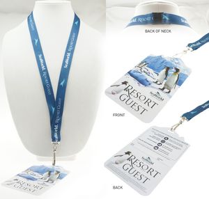 3/4" Digitally Sublimated Lanyard w/ J Hook