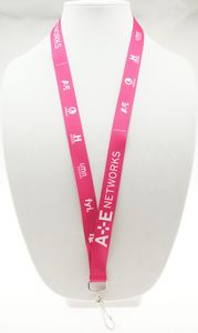 3/4" Digitally Sublimated Lanyard w/ J Hook