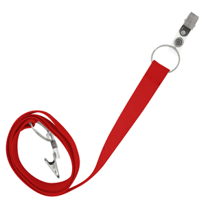 3/4" Recycled Econo Dual Attachment Lanyard