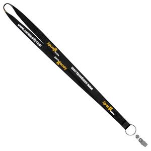3/4" Recycled Screen Printed Lanyard (QuickShip) 18-24 Days