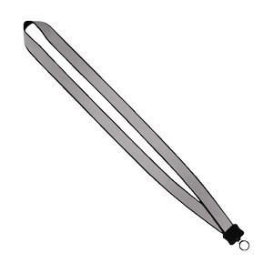3/4" Reflective Lanyard with Plastic Clamshell & O-Ring