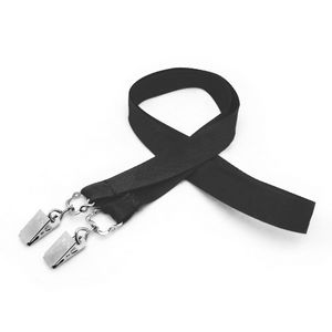 3/4" Silkscreened Flat Lanyard w/ Double Standard Attachment