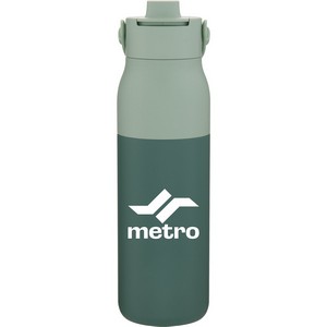 34 oz Larq Purevis2 Water Bottle (Eucalyptus Green)
