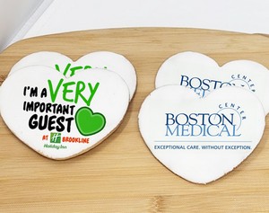 3.5" Heart Logo Sugar Cookie