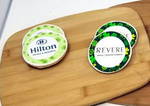 3.5" St. Patrick's Day Round Logo Sugar Cookie