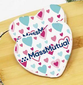 3.5" Valentine Logo Sugar Cookies