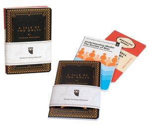 3.5" x 5" Set of 3 Full Color Stitched Commuter Journals