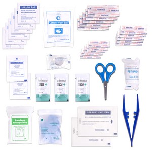 36 Piece First Aid Kit w/EVA Soft Zipper Case