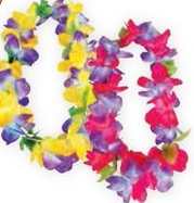 36'' Silk Flower Leis
