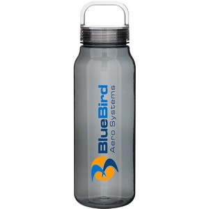 38 oz h2go Glint Water Water Bottle (Storm Gray)