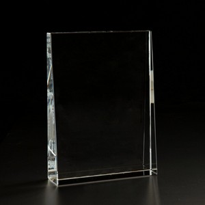 3D Crystal Wedge Large Award
