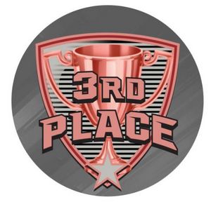 3rd Place Texture ToneÂ® Label