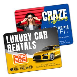 3x4 Custom Rectangle Magnets - 20 Mil - 4 Color Process