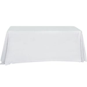 4' 3-Sided Economy Dye Sub Printed Table Throw