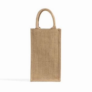 4 Bottle Jute Wine Bag