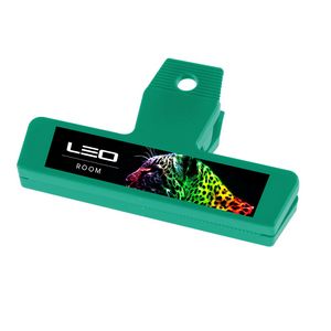 4" Chip Bag Clip With Digital Imprint