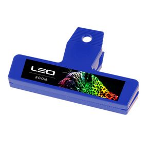 4" Chip Bag Clip With Digital Imprint
