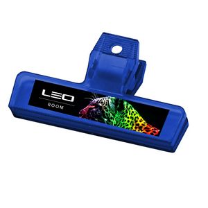 4" Chip Bag Clip With Digital Imprint