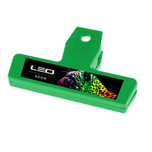 4" Chip Bag Clip With Digital Imprint
