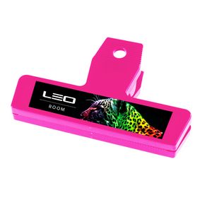 4" Chip Bag Clip With Digital Imprint