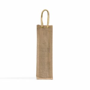 4'' Jute Wine Bag