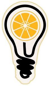4" Light Bulb Shaped Logo Sugar Cookie
