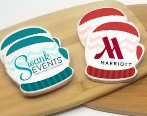 4" Mitten Logo Sugar Cookie