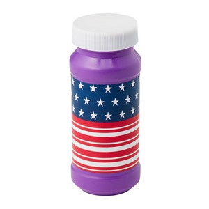 4 Oz. Patriotic Bubbles Imprinted Cap