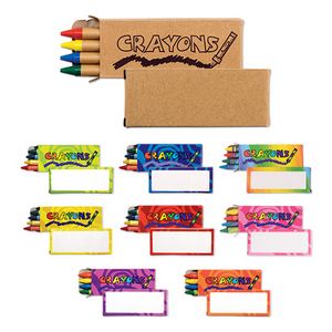 4 Pack Crayons