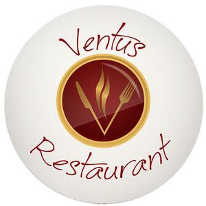 4" Round 40 Point Pulp Board Coaster