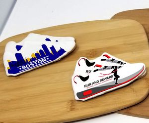 4" Sneaker Logo Sugar Cookie