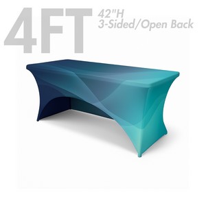 4' Spandex Stretch Table Cover (Bar Height